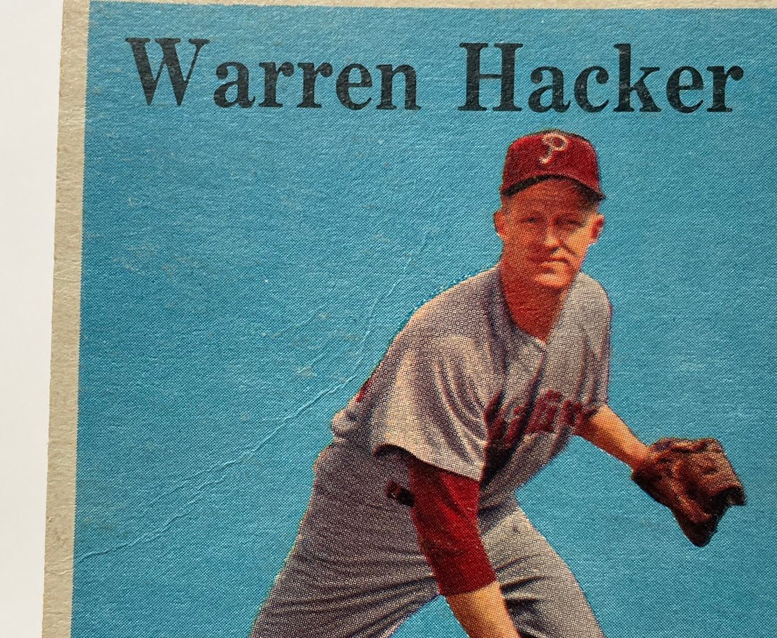 Warren Hacker 1958 Topps #251 Philadelphia Phillies VG-EX