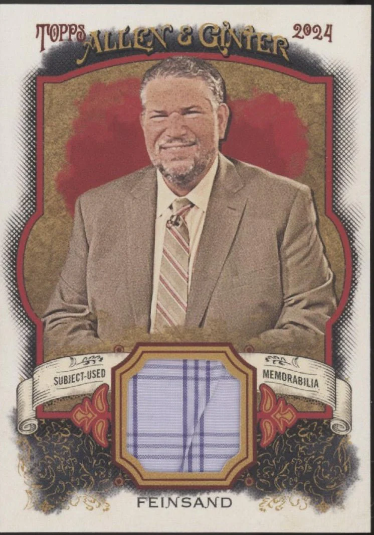 Mark Feinsand 2024 Topps Allen & Ginter Swatch #AGR-MF