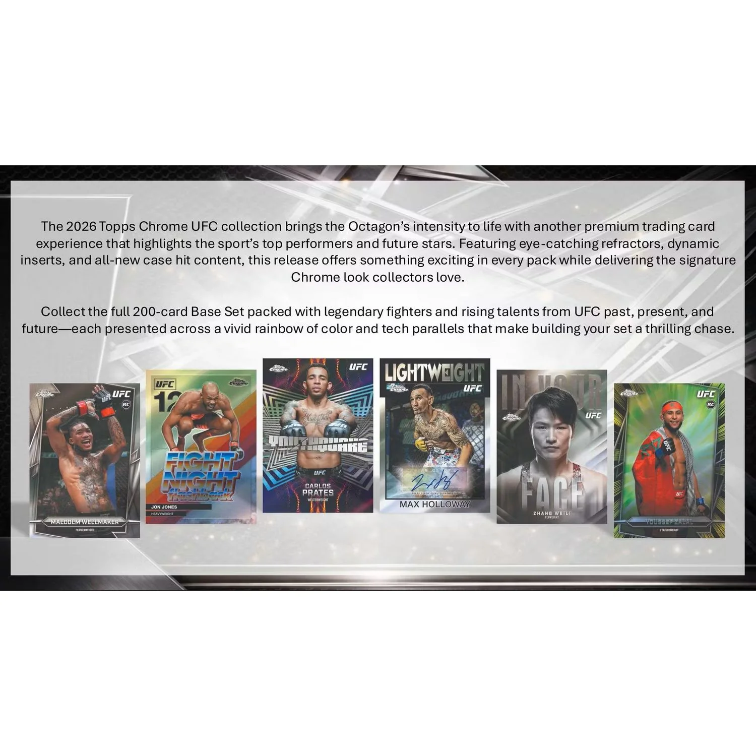 2026 Topps Chrome UFC Blaster Box