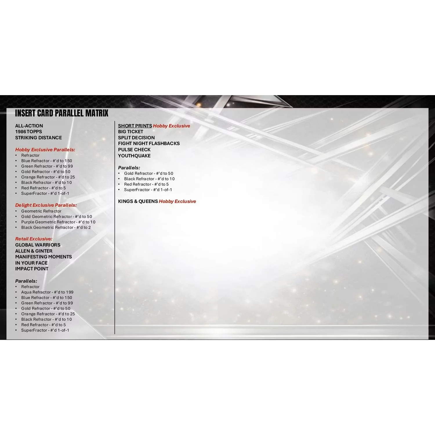 2026 Topps Chrome UFC Blaster Box