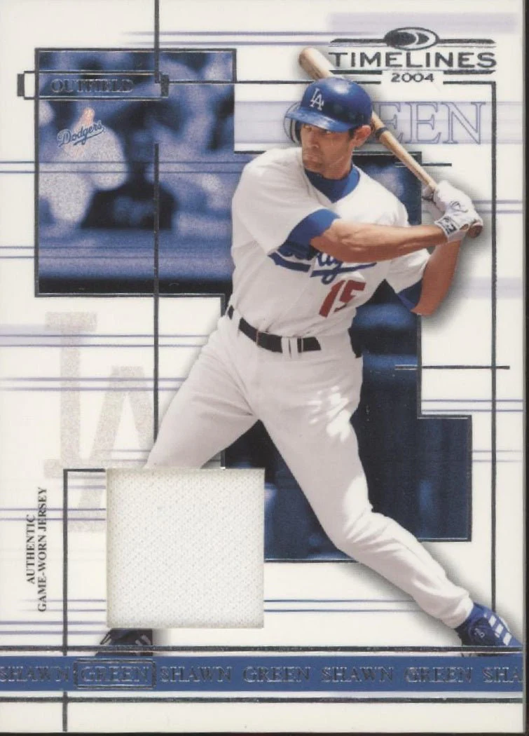 Shawn Green 2004 Donruss Timelines Swatch #45
