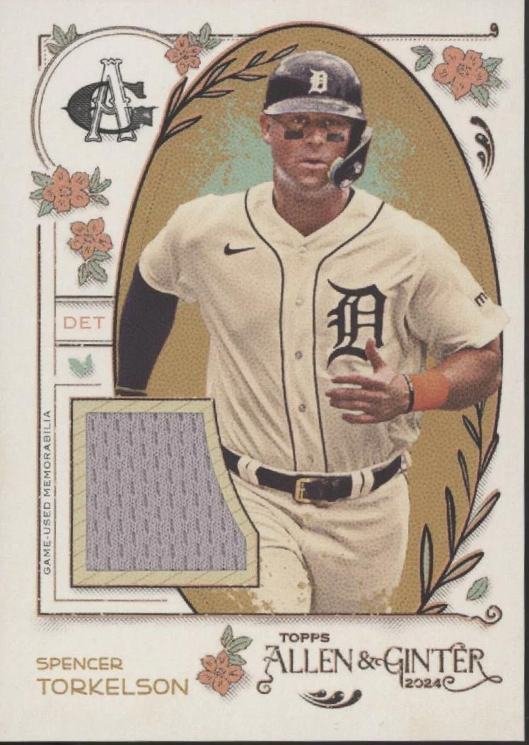 Spencer Torkelson 2024 Topps Allen & Ginter Swatch #AGR-ST