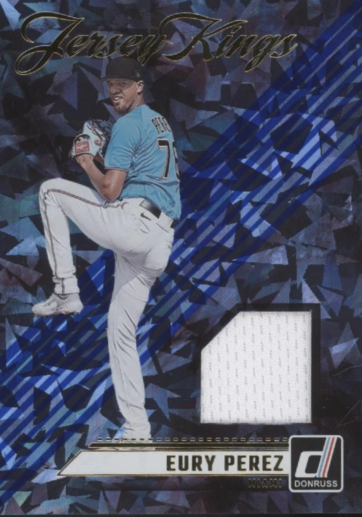 Eury Perez 2024 Panini Donruss Jersey Kings Swatch #JK-EP