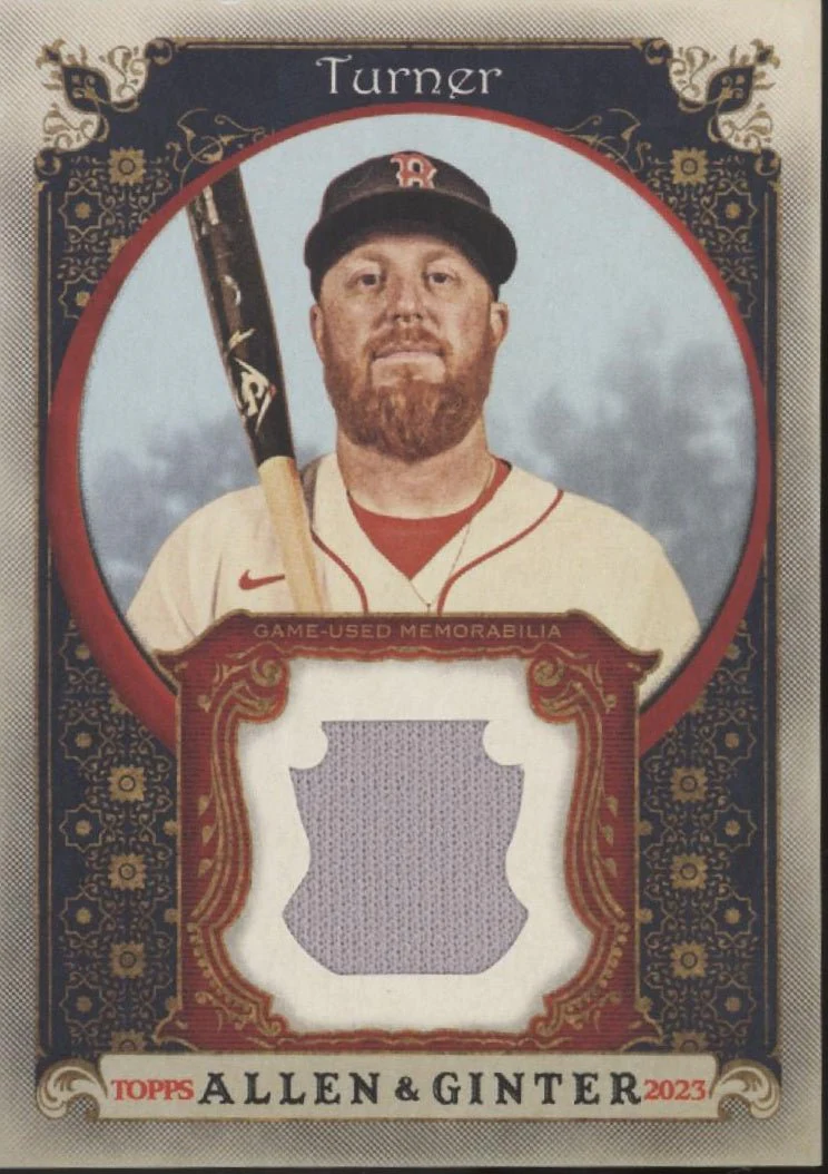 Justin Turner 2023 Topps Allen & Ginter Swatch #AGRB-JT
