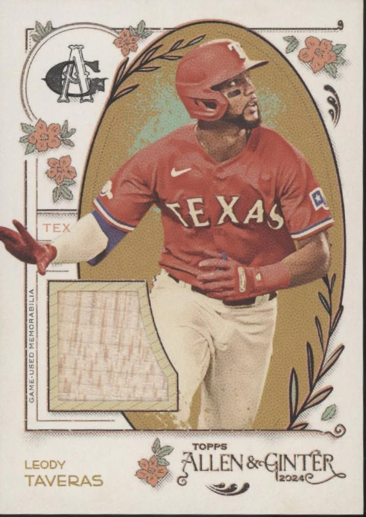 Leody Taveras 2024 Topps Allen & Ginter Bat Relic #AGR-LT
