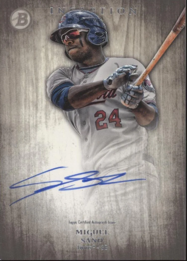 Miguel Sano 2014 Bowman Inception Auto #PA-MS