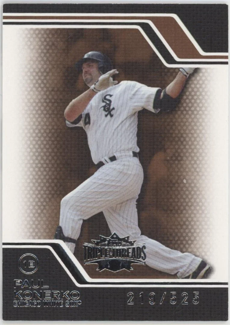 Paul Konerko 2011 Topps Triple Threads 219/525 #137