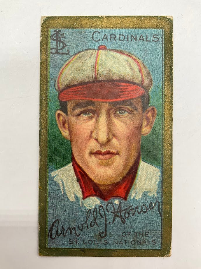 988-arnold-hauser-1911-t205-polar-bear-87-st.-louis-cardinals-vg-3.jpg Arnold Hauser 1911 T205 Polar Bear #87 St. Louis Cardinals VG