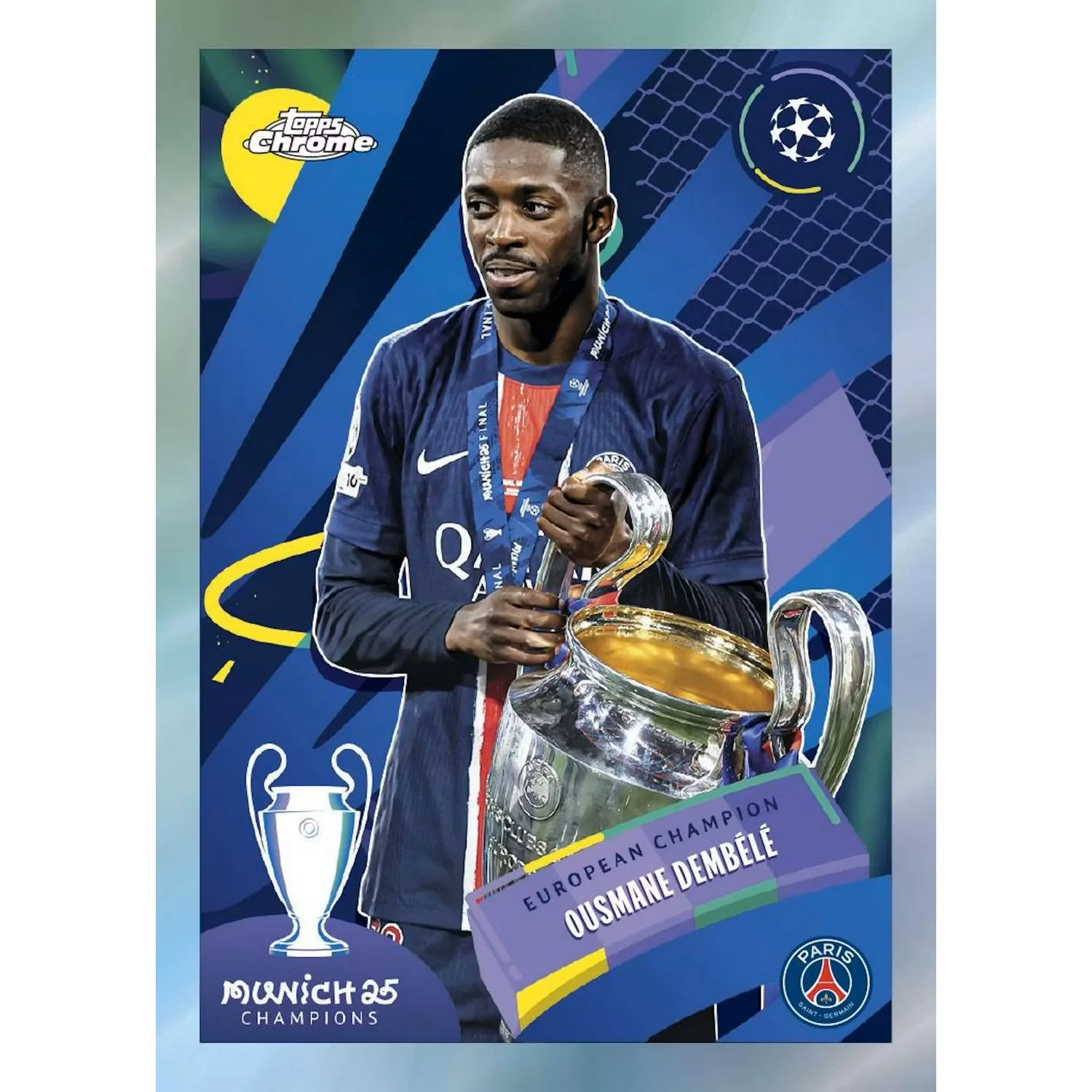 2025-26 Topps Chrome UEFA Club Competitions Soccer Blaster Box