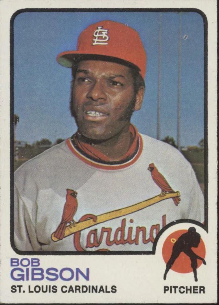 Bob Gibson 1973 Topps #190 St. Louis Cardinals EX #1