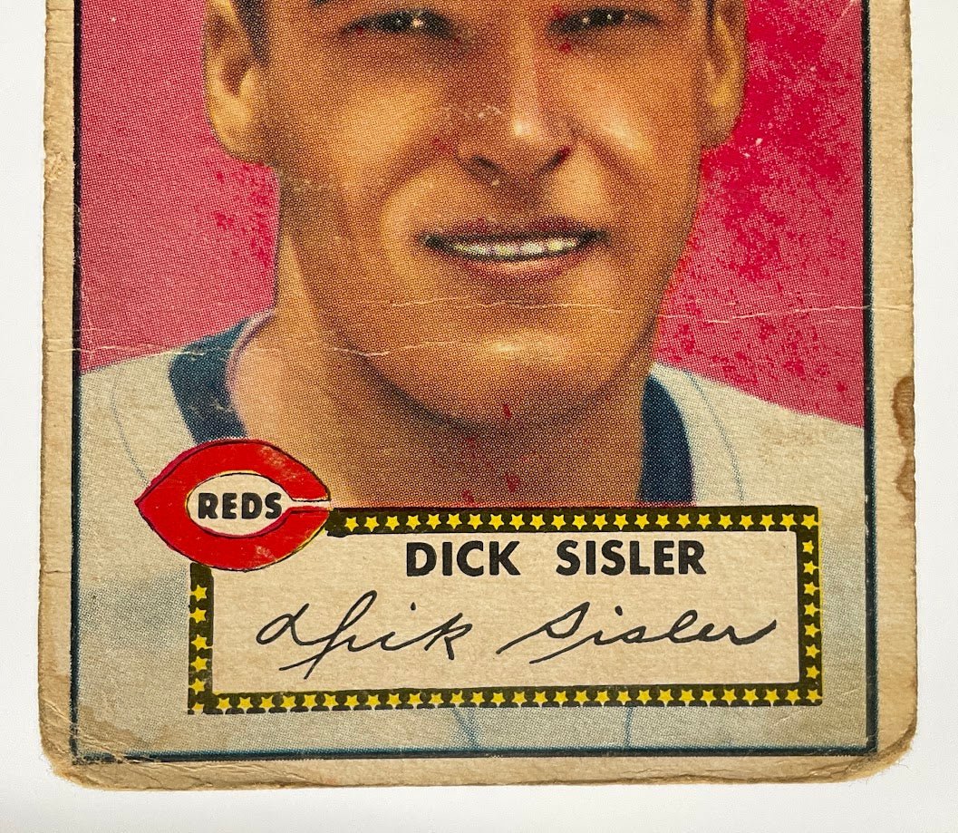 Dick Sisler 1952 Topps #113 Cincinnati Reds GD